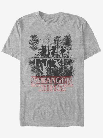 ZOOT.Fan Netflix Vzhůru nohama Stranger Things Tricou Gri