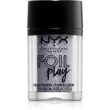 NYX Professional Makeup Foil Play pigment cu sclipici culoare 01 Polished 2.5 g