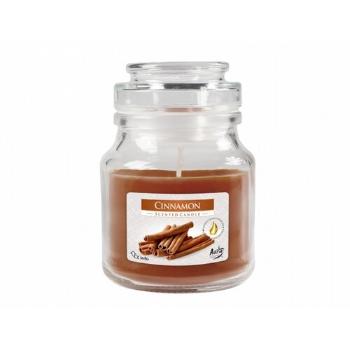 Lumânare aromată borcan Scorțișoară, 120 g, 