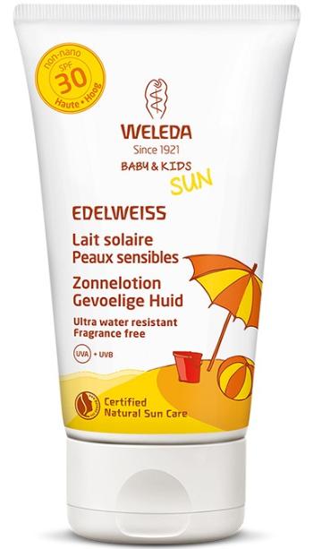 Weleda Lăptișor de protecție solară pentru copii Sensitive SPF 30 150 ml