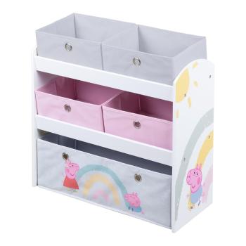 Organizator de jucării pentru copii 63.5x29.5x67 cm Peppa Pig – Roba