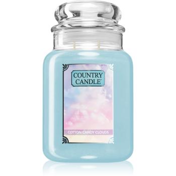 Country Candle Cotton Candy Clouds lumânare parfumată 680 g