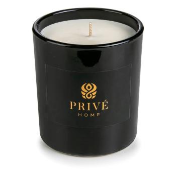 Lumânare parfumată Privé Home Tobacco&Leather, timp de ardere 60 h