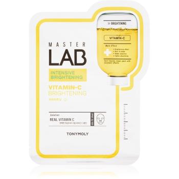 TONYMOLY Master Lab Vitamin-C mască textilă iluminatoare cu vitamina C 19 g