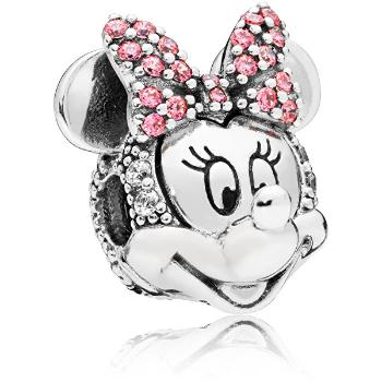 Pandora Clip strălucitor din argint Disney Minnie 797496CZS