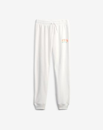 GAP Logo Pantaloni de trening pentru copii Alb