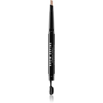 MUA Makeup Academy Brow Define creion pentru sprancene cu pensula culoare Fair