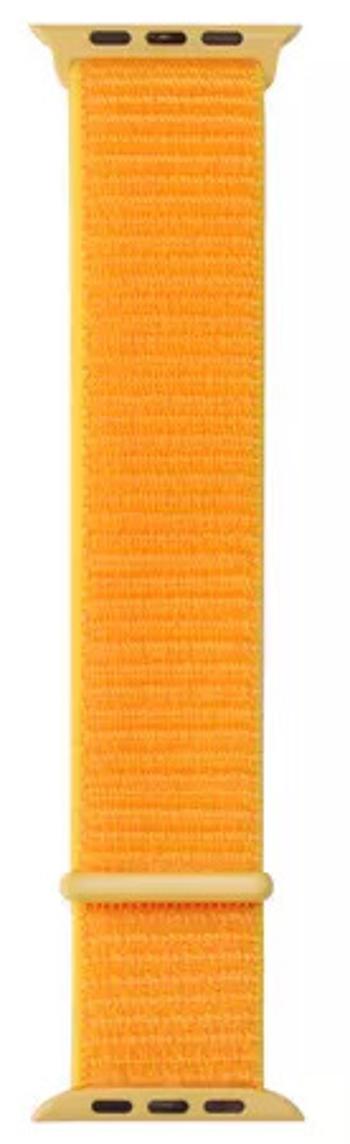 4wrist Curea din textil pentru Apple Watch - Yellow 38/40/41 mm