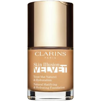 Clarins Skin Illusion Velvet machiaj lichid cu un finisaj mat cu efect de nutritiv culoare 112.3N 30 ml