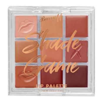 Barry M Paletă de rujuri compacte Shade Game (Lip Palette) 0,42 g