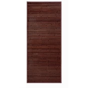 Covor maro închis din bambus 75x175 cm – Casa Selección