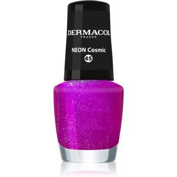 Dermacol Neon lac de unghii cu stralucire neon culoare 45 Cosmic 5 ml