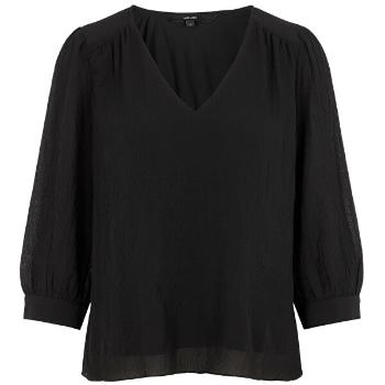 Vero Moda Bluză pentru femei VMARWEN 3/4 TOP WVN Black S
