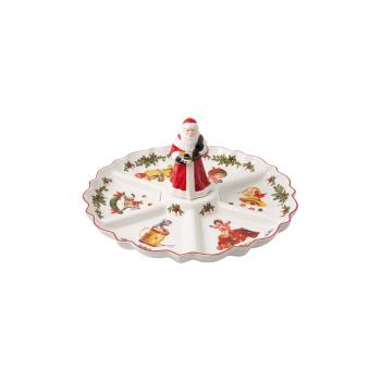 Platou din porțelan cu motiv de Crăciun Villeroy & Boch, ø 38 cm