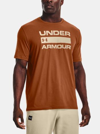 Under Armour UA Team Issue Wordmark Tricou Portocaliu