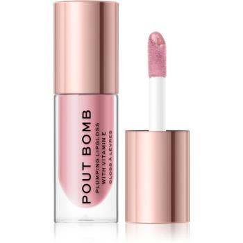Makeup Revolution Pout Bomb luciu de buze pentru un volum suplimentar lucios culoare Sweetie 4.6 ml