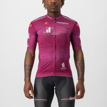 
                 CASTELLI Tricou de ciclism cu mânecă scurtă - GIRO D&#039;ITALIA 2022 - ciclamen 
            