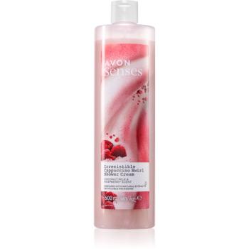 Avon Senses Irresistible Cappuccino Swirl cremă de duș energizantă 500 ml