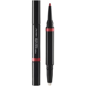 Shiseido LipLiner InkDuo ruj și creion pentru conturul buzelor balsam culoare 09 Scarlet 1.1 g