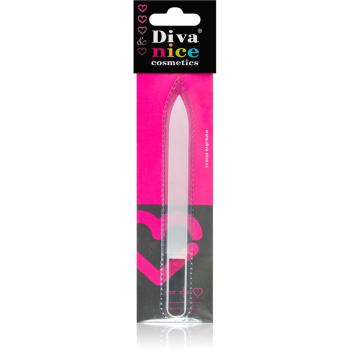 Diva & Nice Cosmetics Accessories pila de unghii din sticla mare Clear
