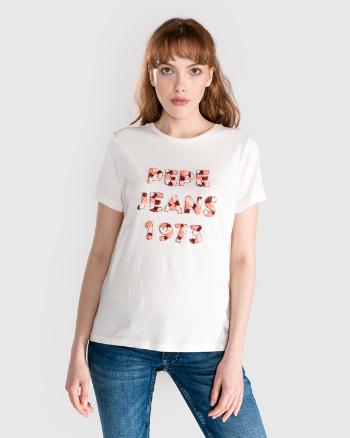 Pepe Jeans Marnie Tricou Alb