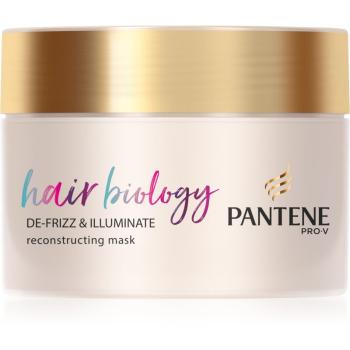 Pantene Hair Biology De-Frizz & Illuminate Masca de par pentru par uscat si vopsit 160 ml