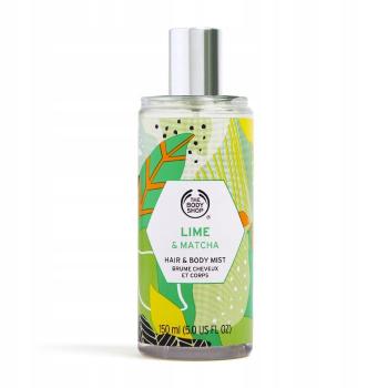 The Body Shop Spray pentru corp și păr Lime & Matcha (Hair & Body Mist) 150 ml