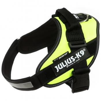 JULIUS-K9 IDC Power, ham caini, M, 14-25kg, neon