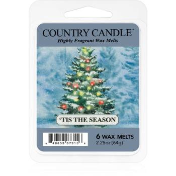 Country Candle 'Tis The Season ceară pentru aromatizator 64 g