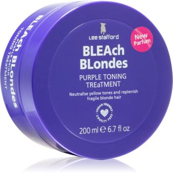 Lee Stafford Bleach Blondes masca neutralizeaza tonurile de galben 200 ml