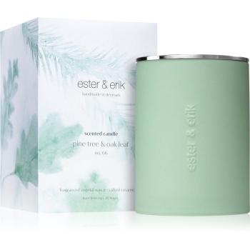 ester & erik scented candle pine tree & oak leaf (no. 66) lumânare parfumată 350 g
