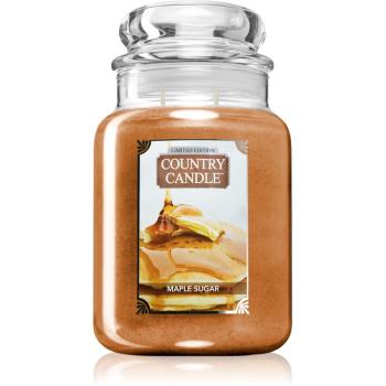 Country Candle Maple Sugar & Cookie lumânare parfumată 680 g