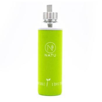 Natu Sticlă de sticlă în verde Natu 550 ml pachet termo