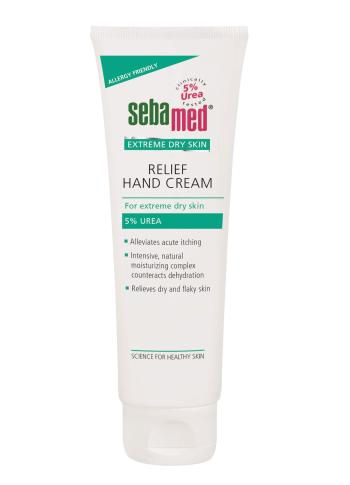 Sebamed Cremă calmantă pentru mâini cu 5% uree uree (Relief Hand Cream) 5 ml