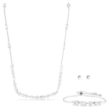 Swarovski Set de bijuterii de lux cu cristale Mesmera 5665877 (cercei, brățară, colier)