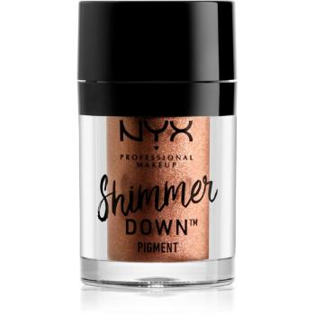 NYX Professional Makeup Shimmer Down Pigment fard de pleoape cu pigment ridicat culoare Almond 1.5 g