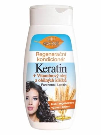 Bione Cosmetics Balsam regenerant Keratin + Ulei de vitamine 260 ml