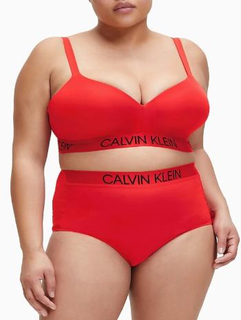 Calvin Klein Underwear	 Demi Bralette Plus Size High Risk Partea superioară a costumului de baie Roșu