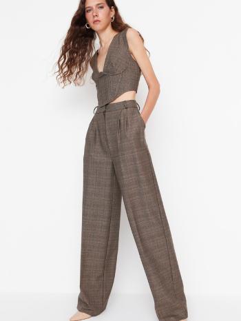 Trendyol Pantaloni Maro