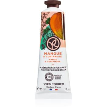 Yves Rocher Bain de Nature crema de maini Mango & Coriander 30 ml