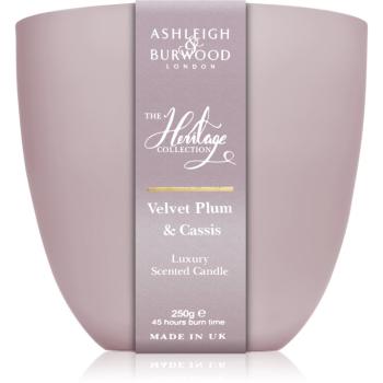 Ashleigh & Burwood London The Heritage Collection Velvet Plum & Cassis lumânare parfumată 250 g