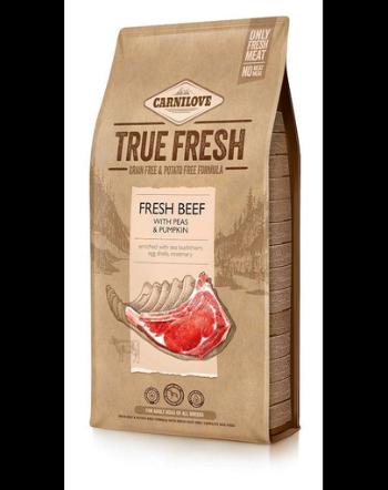 CARNILOVE True Fresh Beef hrana uscata pentru caini adulti, cu vita 4 kg