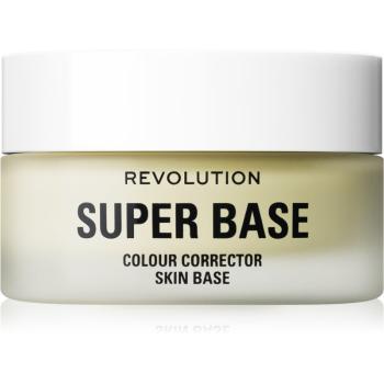 Makeup Revolution Super Base bază ușor colorată culoare Green 25 ml