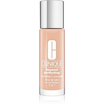 Clinique Beyond Perfecting™ Foundation + Concealer make-up si corector 2 in 1 culoare 04 Cream Whip 30 ml