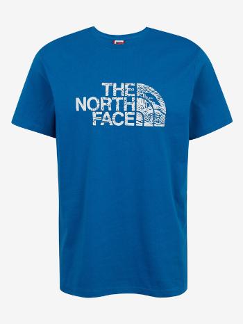 The North Face Woodcut Tricou Albastru