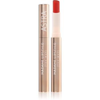 Astra Make-up Madame Lipstylo The Mat ruj crema cu efect matifiant culoare 06 Red Moulin 2 g