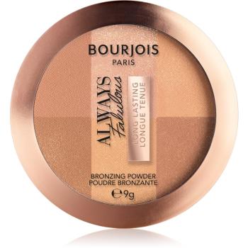 Bourjois Always Fabulous pudra bronzare pentru un aspect sanatos culoare 001 Light Medium 9 g