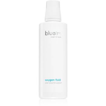 Blue M Oxygen for Health Oxygen Fluid produs pentru tratament local pentru afte și răni superficiale în cavitatea bucală 500 ml