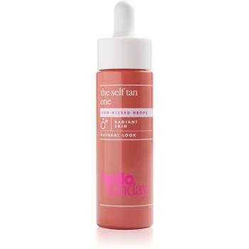 hello sunday the self tan one ser autobronzant pentru fata 30 ml