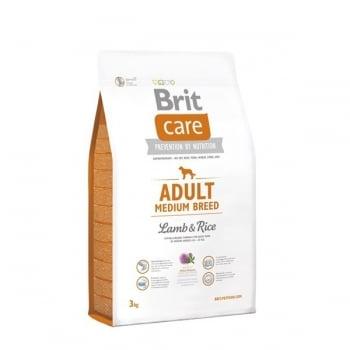 Brit Care Adult Medium Breed Miel si Orez 3 kg